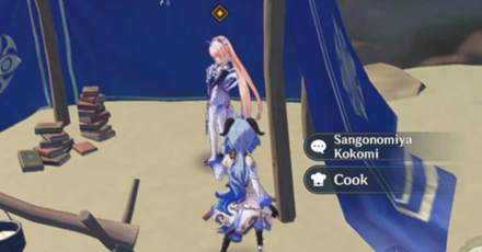 Genshin - Take a walk with Kokomi