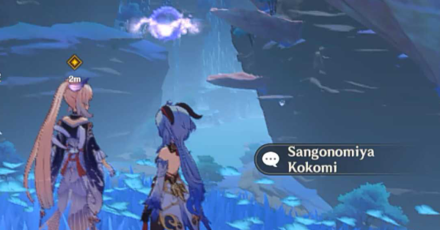 Genshin - Talk to Kokomi