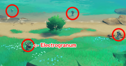 Genshin - Day 4 Electric Lamp Locations