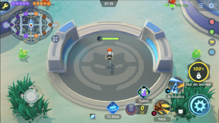 Pokemon UNITE - How to Move the Camera Freely for Mobile - Tap and Hold Anywhere Near Center of Screen