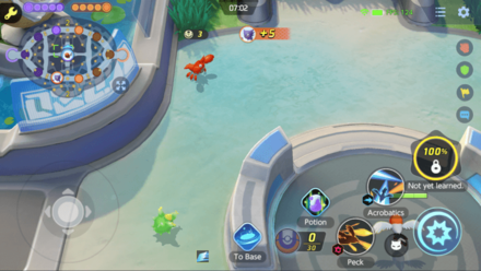 Pokemon UNITE - How to Move the Camera Freely for Mobile - Drag Finger Along the Screen