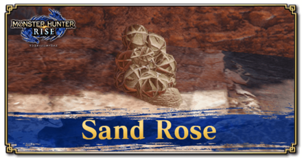 Monster Hunter Rise (MH Rise) - Sand Rose Banner