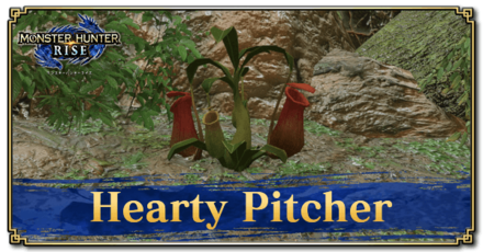 Monster Hunter Rise (MH Rise) - Hearty Pitcher Banner