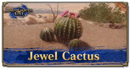 Monster Hunter Rise (MH Rise) - Jewel Cactus Banner