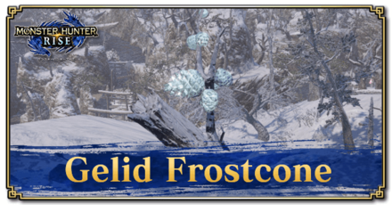 Monster Hunter Rise (MH Rise) - Gelid Frostcone Banner