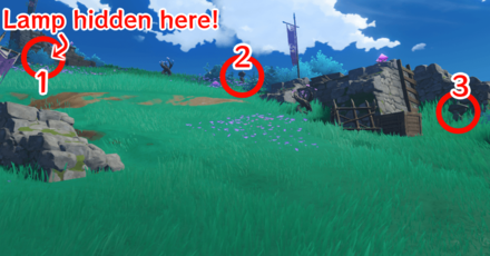 Genshin - Day 5 Electric Lamp Locations
