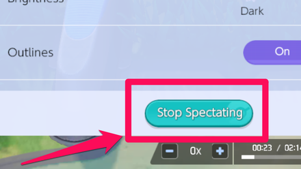 Pokemon UNITE - Spectator Mode Controls - How to Leave Specatate Mode (Mobile)