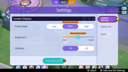 Pokemon UNITE - Spectator Mode Controls - How to Leave Spectate Mode (Switch)