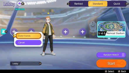 Pokemon UNITE - How to Invite Friends - Invite Friends