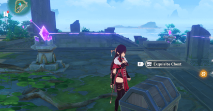 Genshin - Suigetsu Pool - Collect the Exquisite Chest