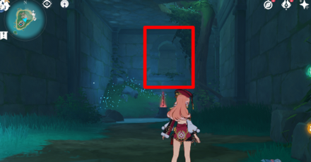 Genshin - Suigetsu Pool - Window at the end of the hall