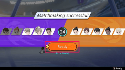 Pokemon UNITE - How to Play Online Multiplayer - Select Ready