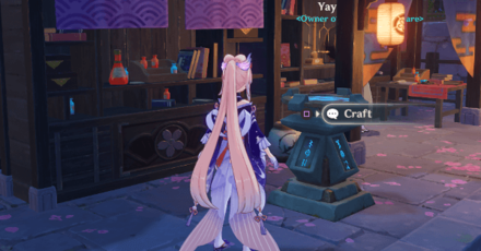 Genshin - Crafting Table