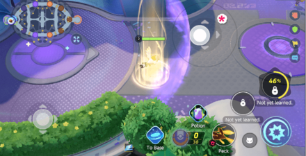 Pokemon UNITE - Movement Panel Camera Movement