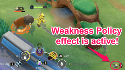 Weakness Policy Effect Icon