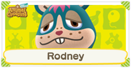 Animal Crossing: New Horizons (ACNH) - Rodney