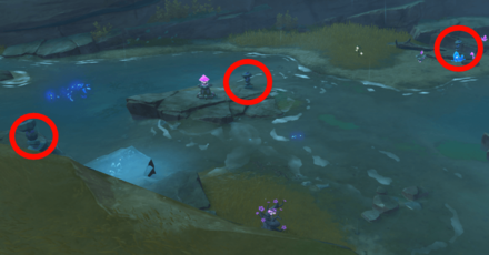 Genshin - Day 6 Electric Lamp Locations