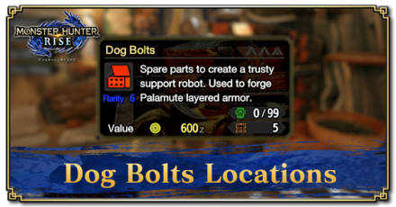 Monster Hunter Rise (MH Rise) - Dog Bolts Banner