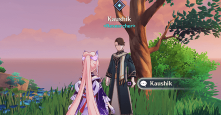 Genshin - Fertilizer... Salesperson Find Kaushik