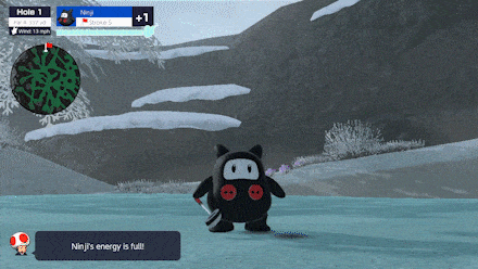 Ninji Bogey animation