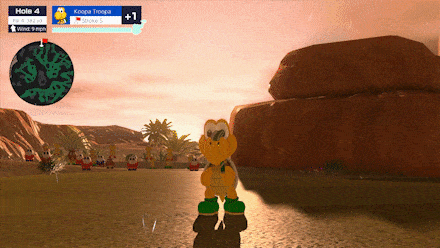 Koopa Troopa Bogey animation