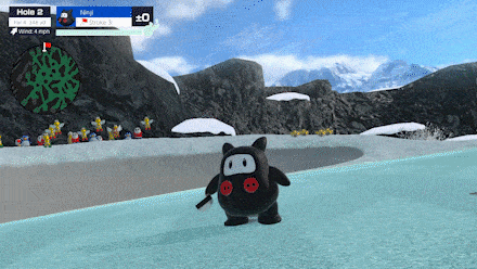 Ninji Birdie animation