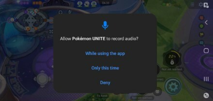 Pokemon UNITE - How to Turn on Voice Chat for Mobile - Allow Microphone Access