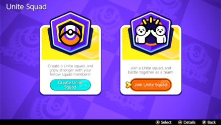 Pokemon UNITE - Join a Unite Squad