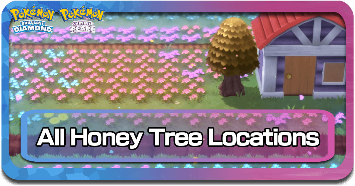 Pokemon BDSP Honey Tree