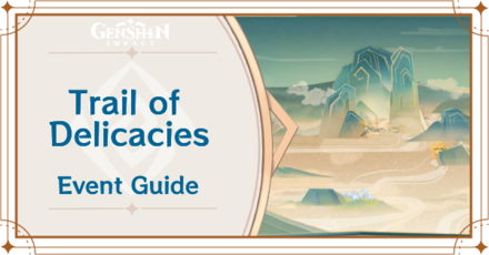 Genshin Impact - Trail of Delicacies Banner