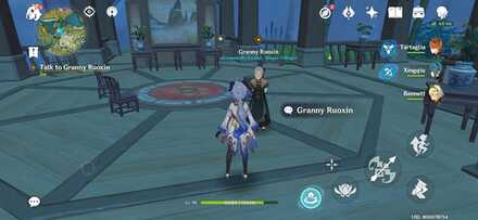 Genshin Impact - One for the Foodies Two for the Show - Granny Ruoxin