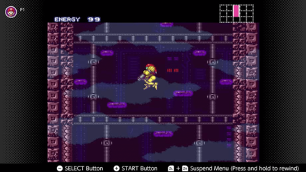 Metroid Dread - Samus in Super Metroid