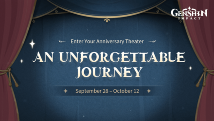 Genshin - Unforgettable Journey Web Event Banner