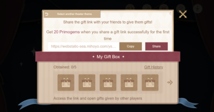 Genshin - My Gift Box