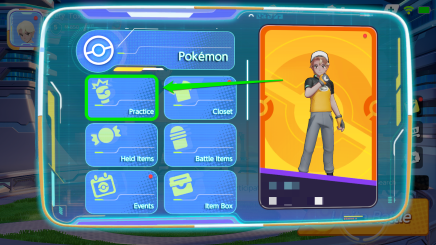 Pokemon UNITE - How to Play Tutorials in Mobile - Select Practice