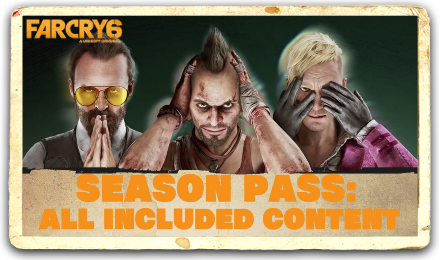 Far Cry 6 Season Pass - All Included Content