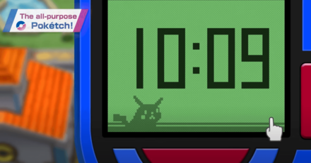 Pokemon BDSP Poketch Clock App