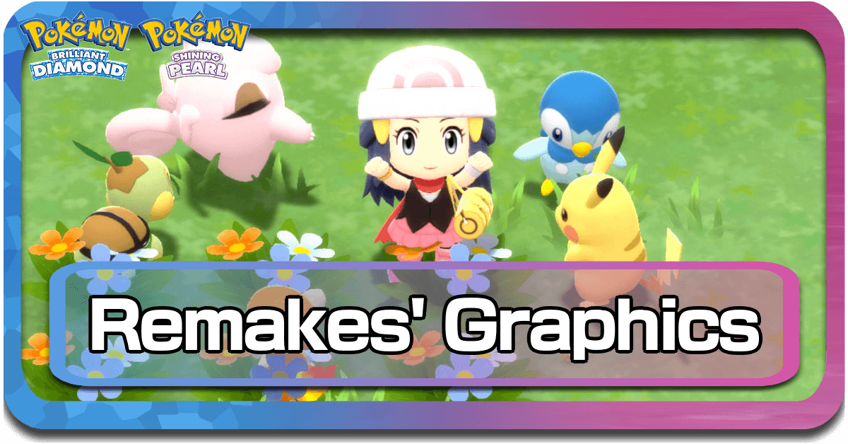 Pokemon BDSP Remakes Graphics