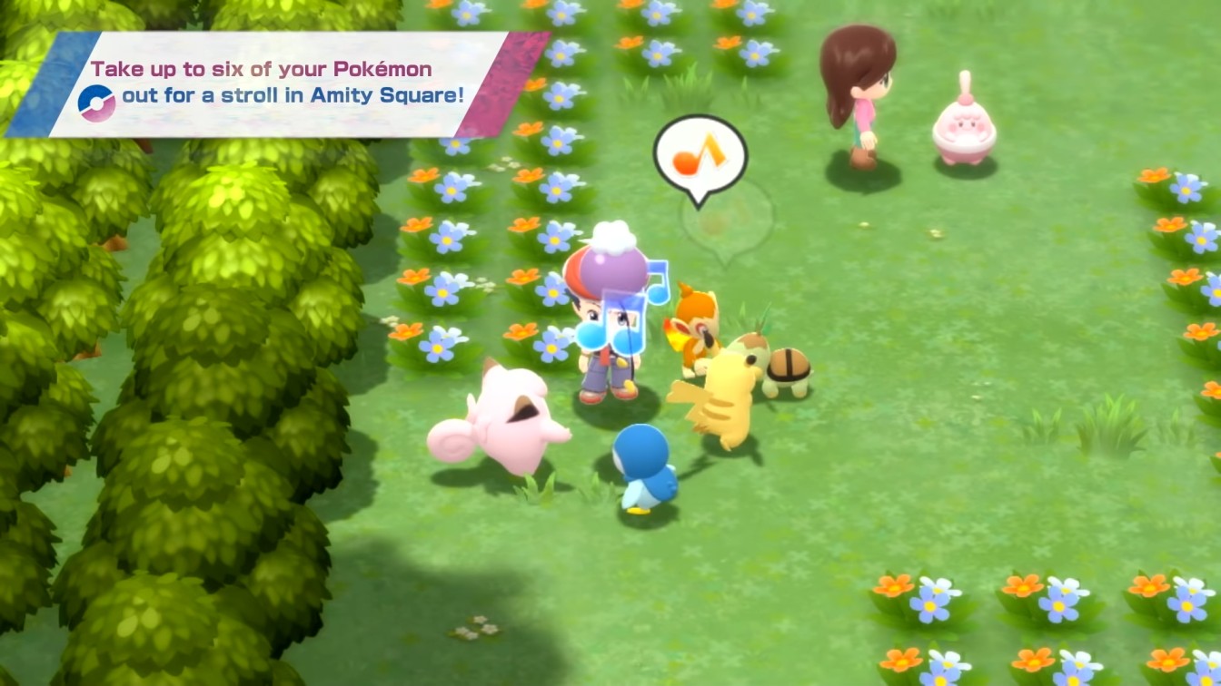 Pokemon BDSP Amity Square