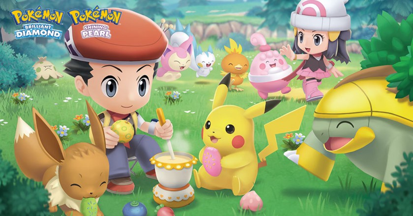 Pokemon BDSP Amity Square New