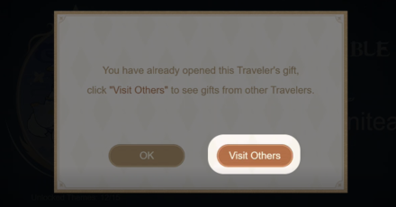 Genshin - Visit Others Button