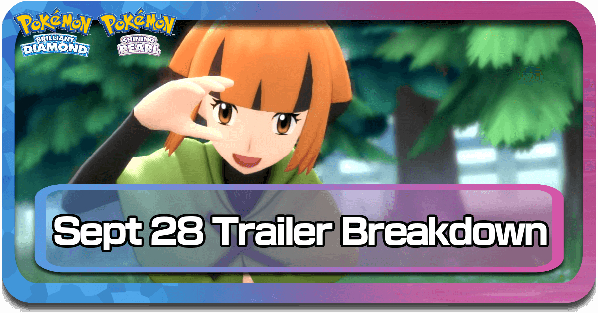 Pokemon BDSP New Trailer