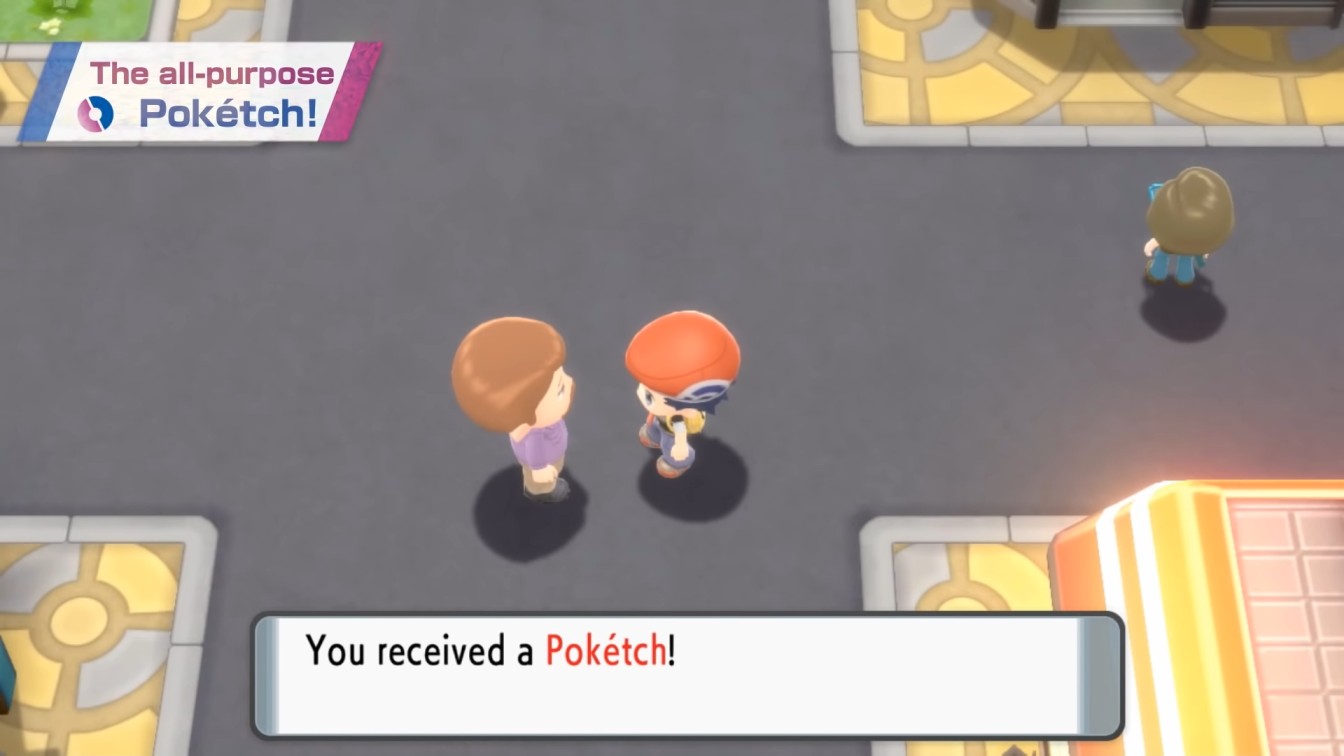 Pokemon BDSP Get Poketch