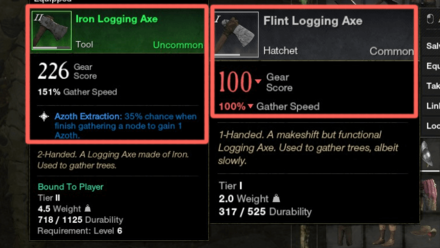 New World - Upgrade Your Logging Axe