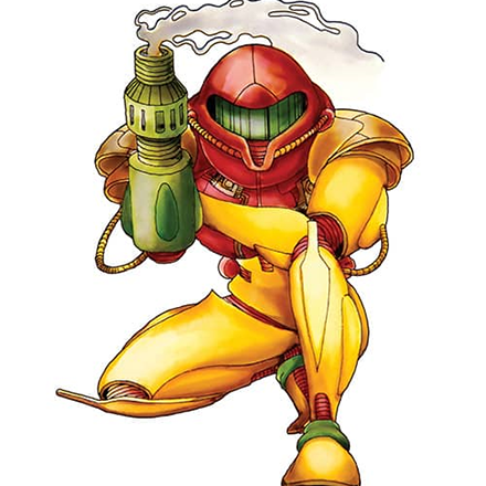 Metroid Dread - Samus in Metroid Suit artwork
