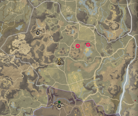 NW - Everfall Gold Vein Locations