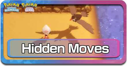 Pokemon BDSP Hidden Moves
