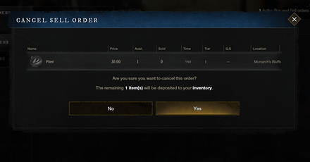 New World - How to Cancel Your Order?