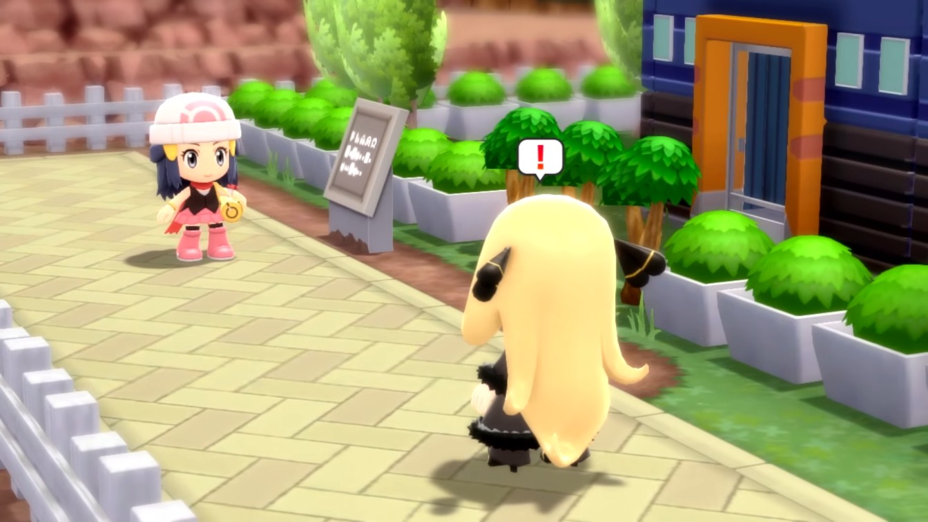 Pokemon BDSP Cut Small Trees