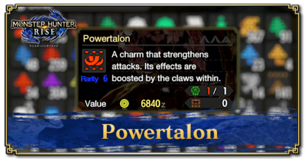 Monster Hunter Rise (MH Rise) - Powertalon Banner